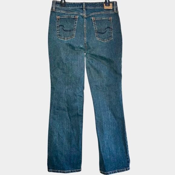 Levi’s Signature At the Waist Bootcut Jeans in Blue Wash Women’s 14M - Picture 4 of 8